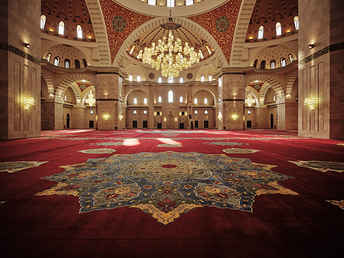 The main prayer hall